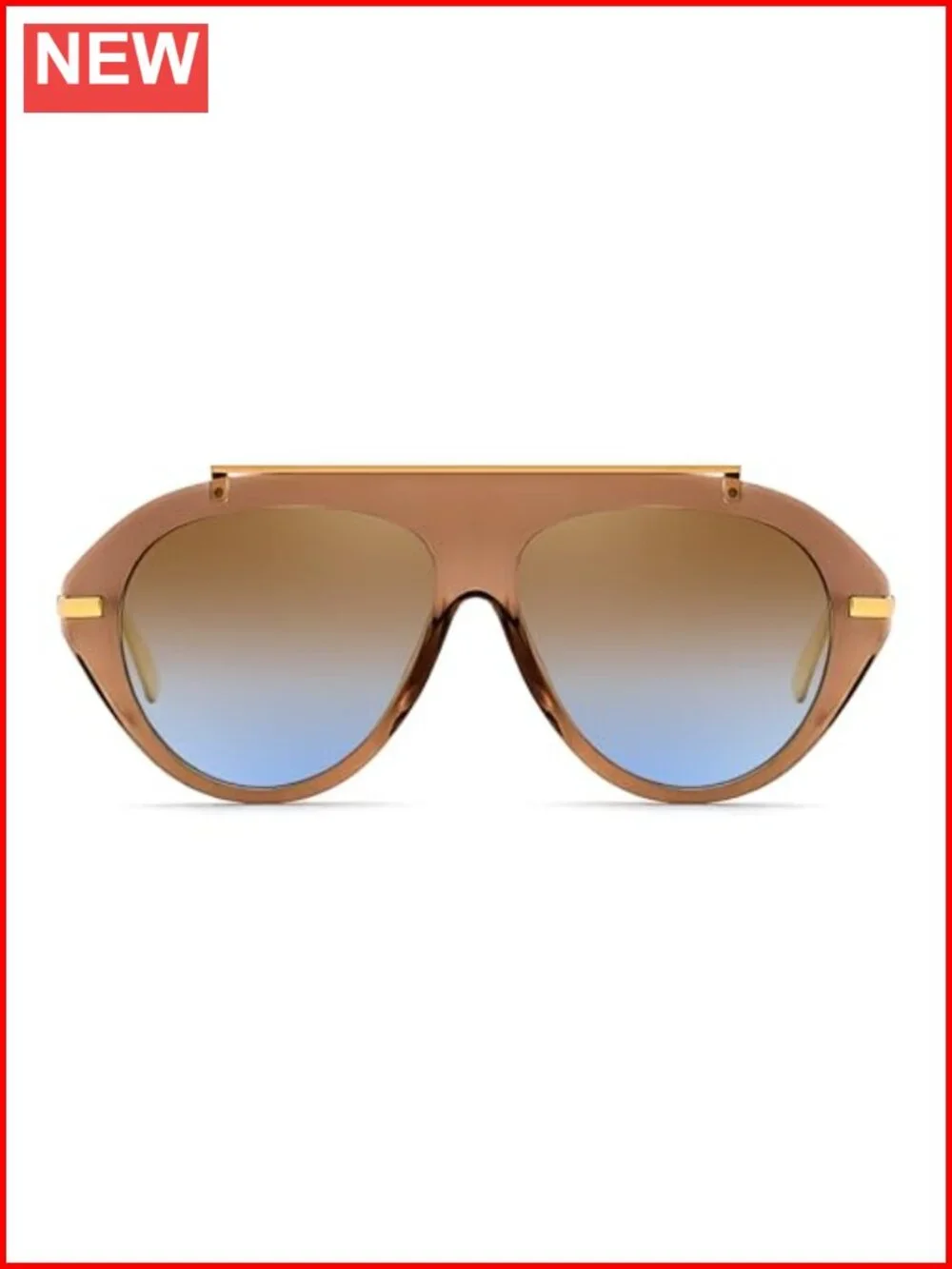 Retro Aviator Sunglasses Oversized 70s Vintage Metal Sun Glasses UV400